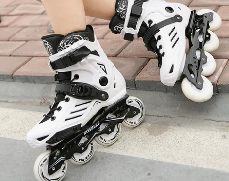 洛神溜冰鞋成人直排轮男女初学轮滑鞋成年专业...