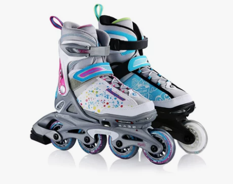 Rollerblade男女儿童初学者可调尺...