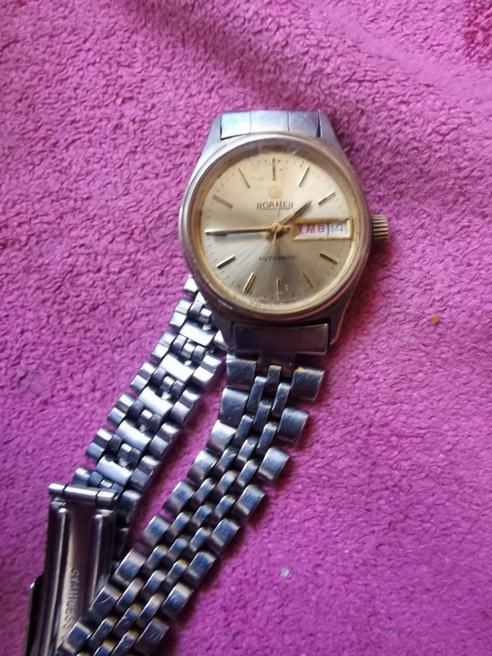 瑞士原装罗马表女士表全自动