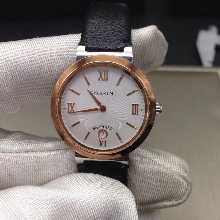 罗西尼女士手表,盘面2.8厘米,蓝宝石镜面...