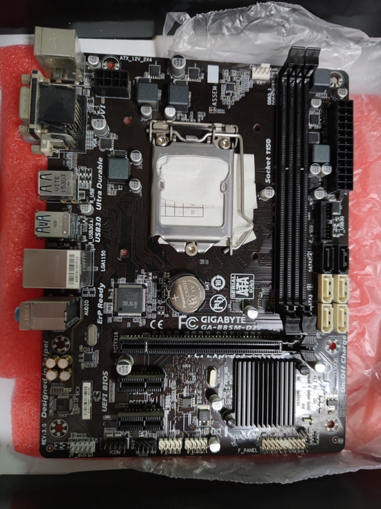 技嘉B85主板，正常使用，升级电脑换下，需...