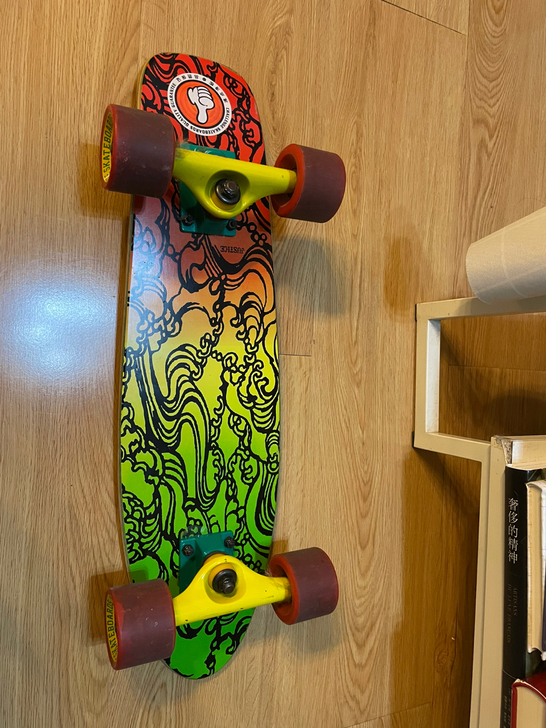 小鱼板,玩个新鲜,木的,基本没咋玩过。