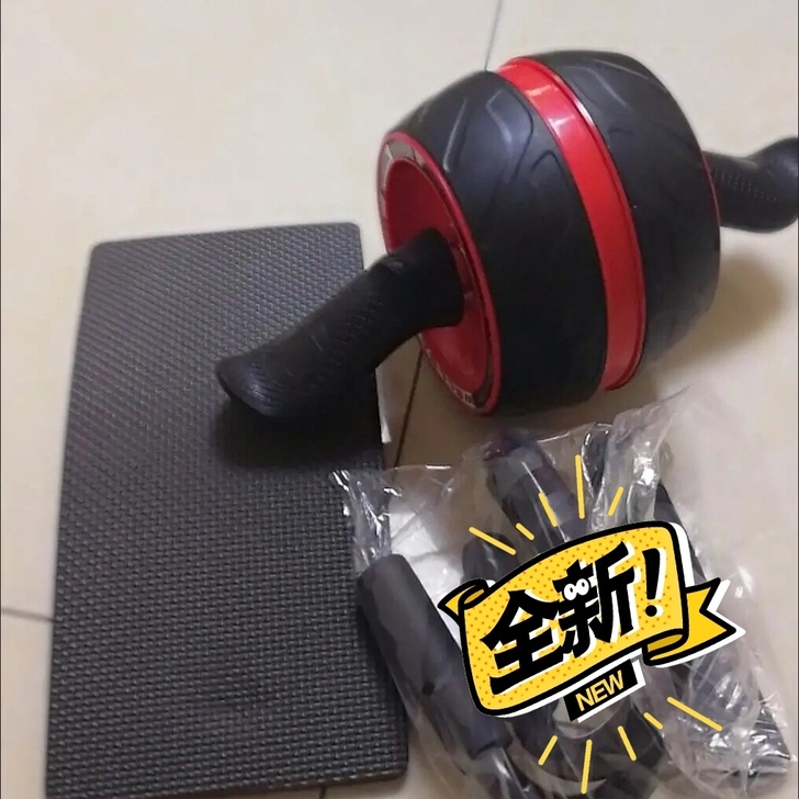 全新包邮自动回弹腹肌轮健腹轮男女收腹滚轮瘦...
