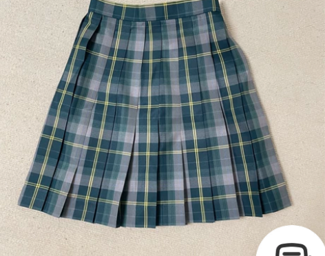 百褶短裙jk半身裙中裙 码数xs，适合腰围...