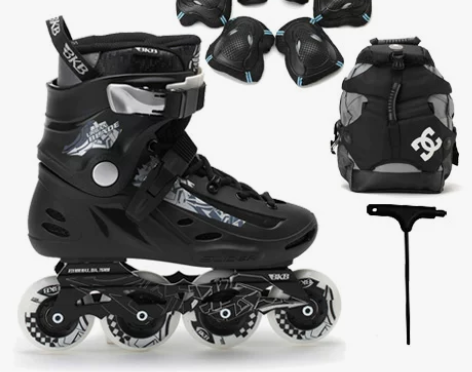 正品飞鹰B3轮滑鞋成年旱冰鞋 可调成人溜冰...