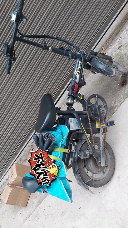 美国英格威折叠电动自行车代驾电瓶车锂电池代...