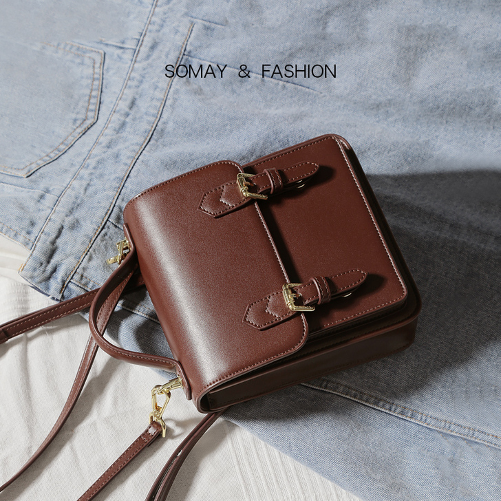 Somay双肩包包2021新款潮夏季百搭单...