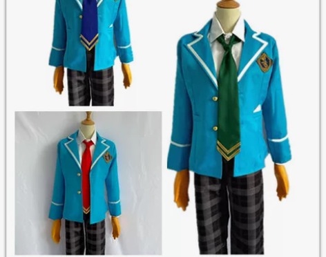 偶像梦幻祭冰鹰北斗cos校服男女学生制服动...