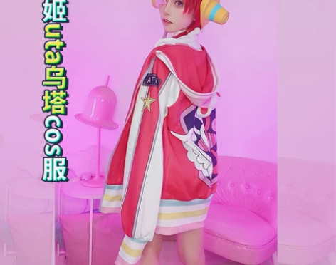剧场版海贼王乌塔外套儿童COS香克斯女儿U...