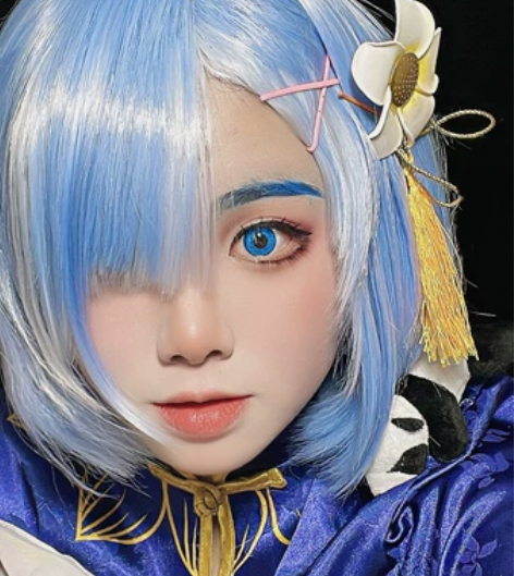 蕾姆旗袍cos   M码（很大的！ 我微胖...