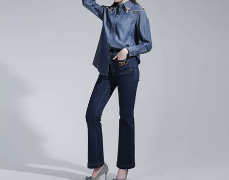 LACOWGIOYA/兰蔻卓雅秋冬新款微喇...