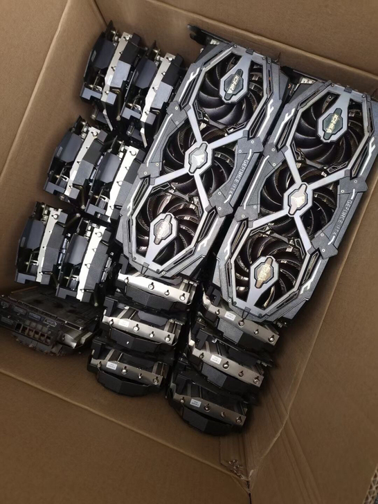 収各类电脑主机配件CPU显卡主板内存条i3...