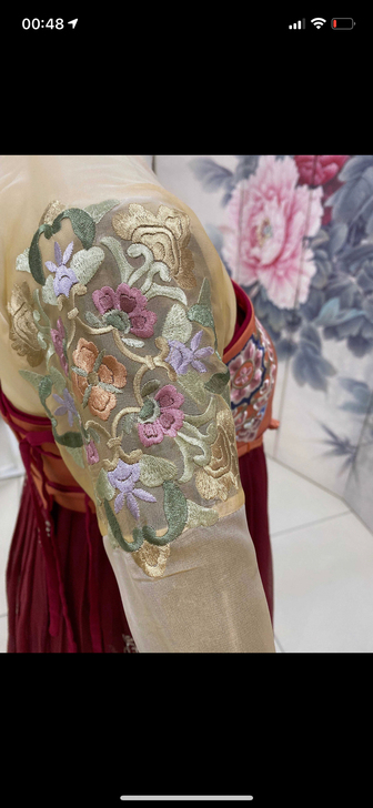 子颂 游园惊梦汉服 露凝香 唐制复原款。