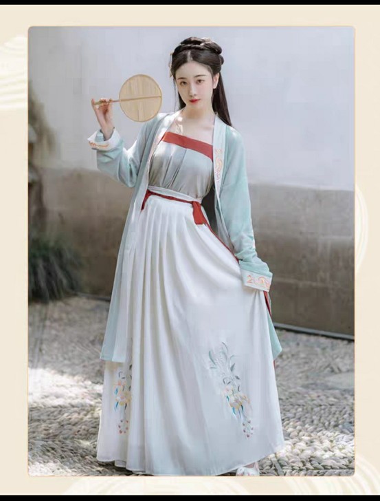 退坑出汉服，鞋汉衣亭茗月萱清平调鱼梦里玉蜻...