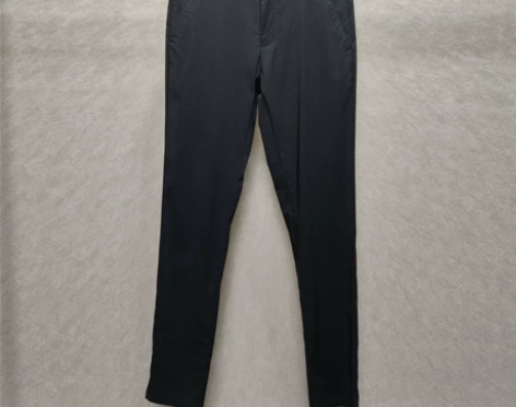 H系列品牌撤柜正品剪标夏季薄款男士休闲裤黑...