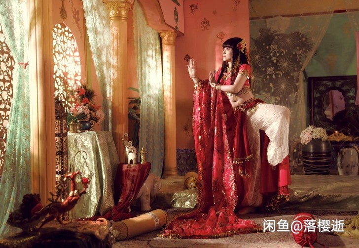 圣传乾达婆王 红色插画版 cos