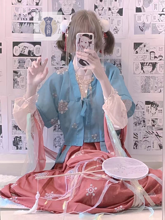 亏本清仓只求卖出原创古装女唐制汉服女中国风...