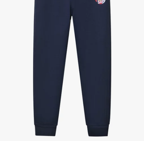 休闲裤女 休闲裤子女小熊运动裤宽松直筒哈伦...