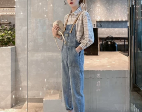 牛仔裤女2020春季新款九分裤流行青春减龄...