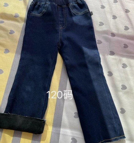 120码加绒喇叭牛仔裤 感兴趣的话点“我想...