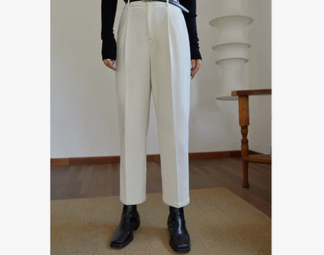 独束大码高腰显瘦直筒休闲裤女秋冬2021年...