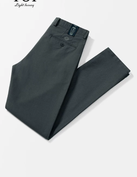 休闲裤 休闲长裤TOI高端莫代尔男士秋季新...