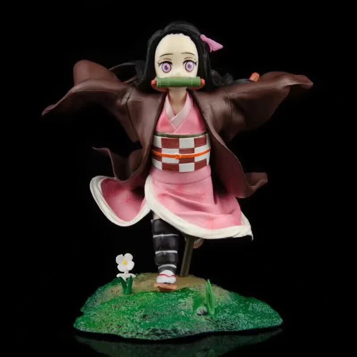 鬼灭之刃 GK 奔跑祢豆子妹妹 鬼杀队萌物...