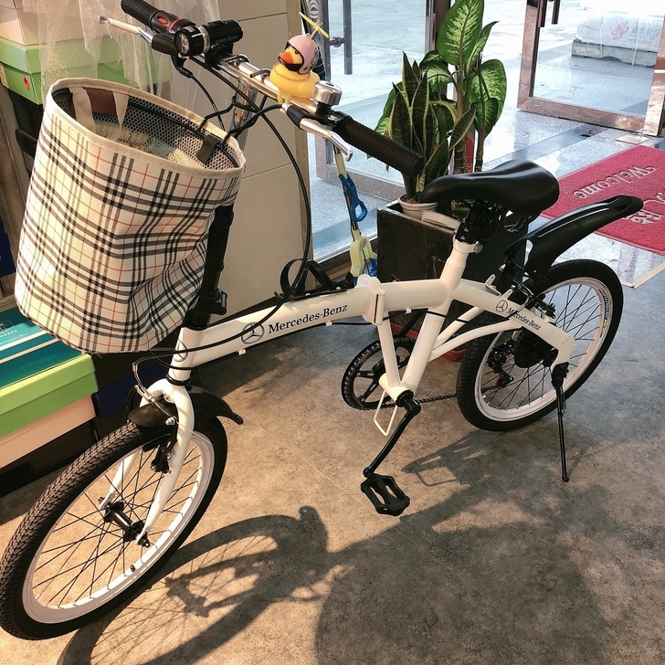 【4S店赠品】全新二手20寸自行车 女式变...