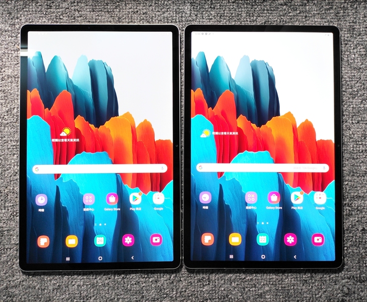三星平板tab S7+ T970 银色wi...