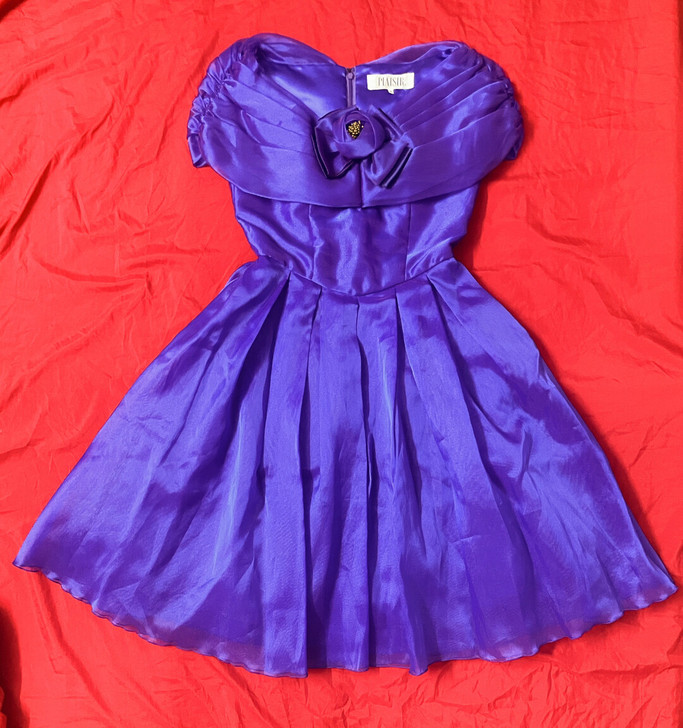 日本玻璃纱Vintage连衣裙 水无花音V...