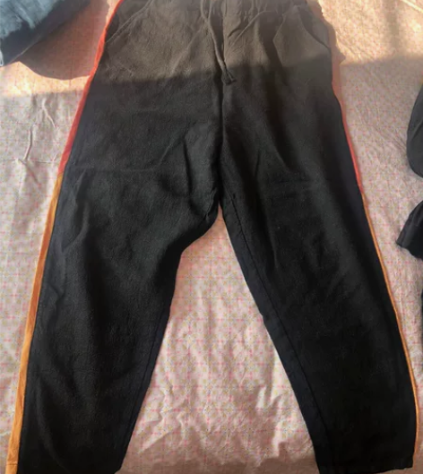 男士棉麻裤，尺码3xl，九成新 感兴趣的话...