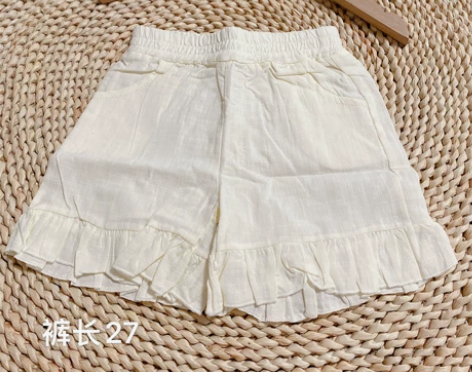 90码女童夏季棉麻裤 感兴趣的话点“我想要...