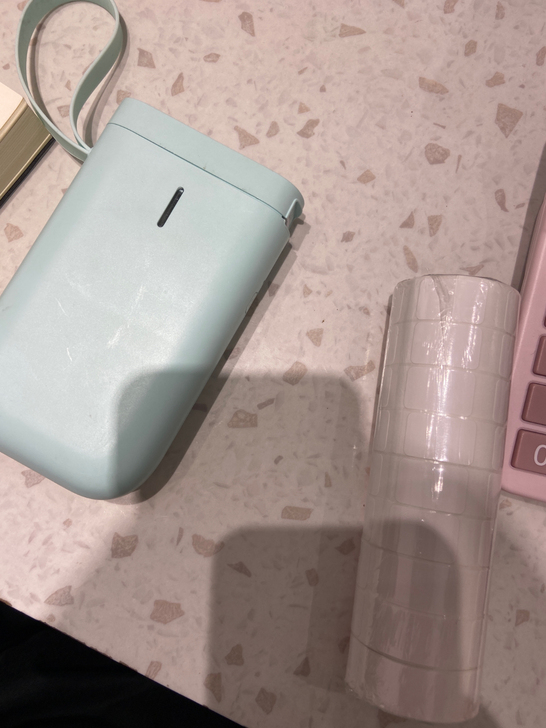 打印机链接APP使用，打印名字和价格很好用...