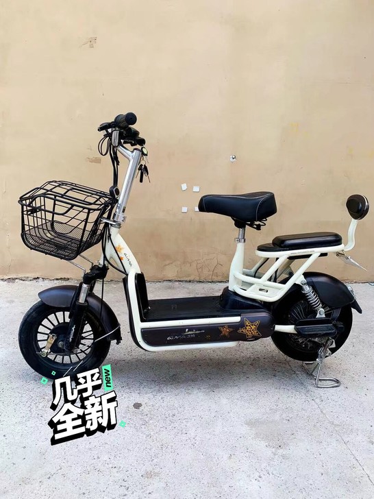 二手电动车48v爱玛电瓶车代步上班，代步电...