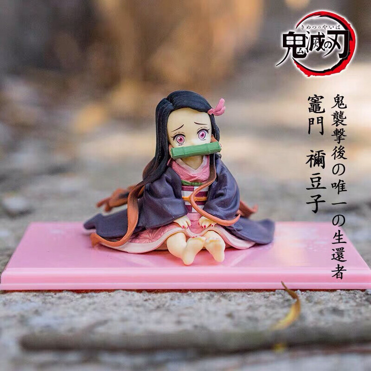 鬼灭之刃手办 Q版祢豆子 灶门祢豆子 坐姿...