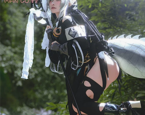 漫骨明日方舟cos特米米cos燧石cosp...