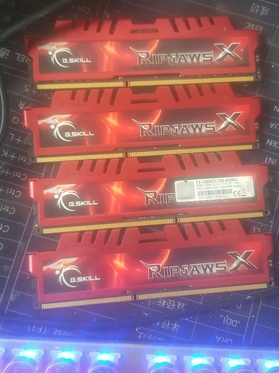 芝奇8g内存条 ddr3 1600