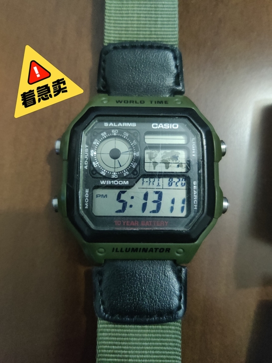 卡西欧小方块，包装盒，说明书，质保卡，全部...