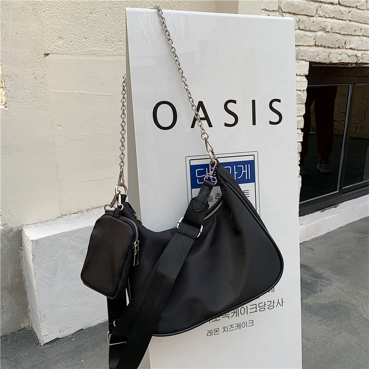 尼龙三合一简约包2020韩版ins小众设计...