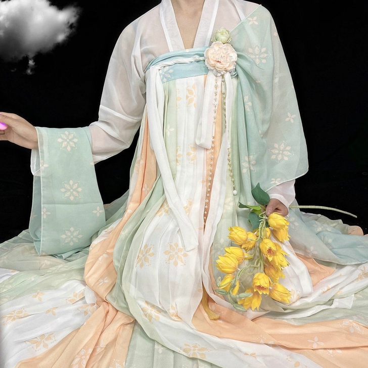 【全新】惜缘记原创子梦汉服白菜价唐风复原唐...