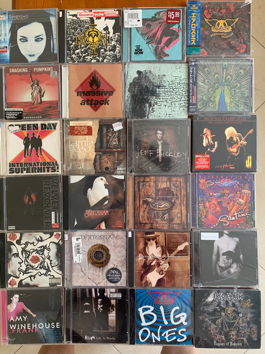 欧美原版摇滚cd 2