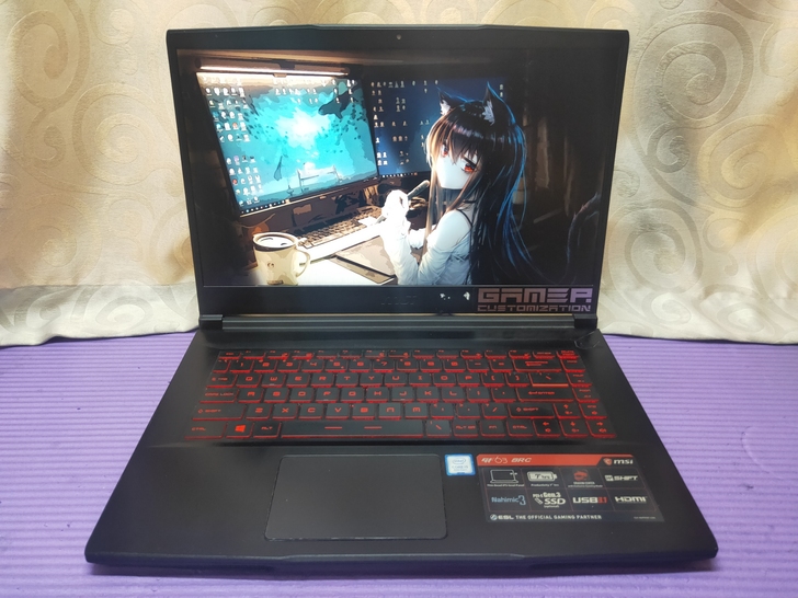 微星GF63笔记本游戏本非黑幽灵暗影精灵雷...