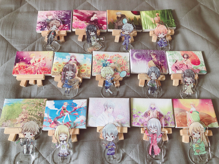 水果篮子 魔法水果篮 帆布画 立牌 ed ...