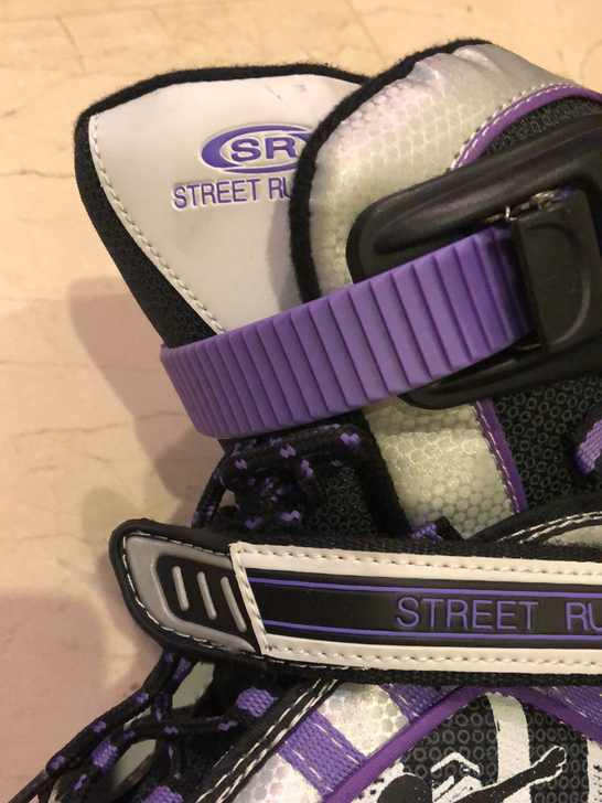 street runner轮滑王可调式直排...