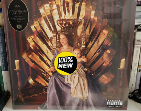 现货 Halsey猴西新专 官网琥珀胶 未...