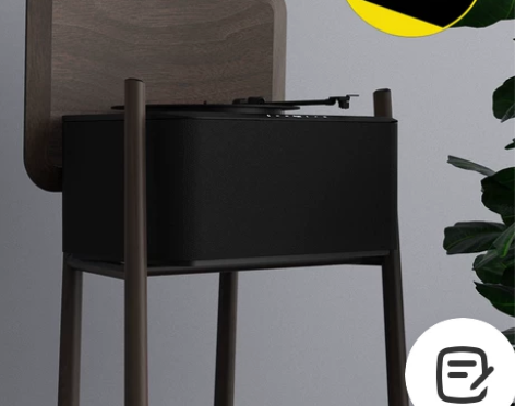 全新原封hym root 黑胶唱机蓝牙音箱...