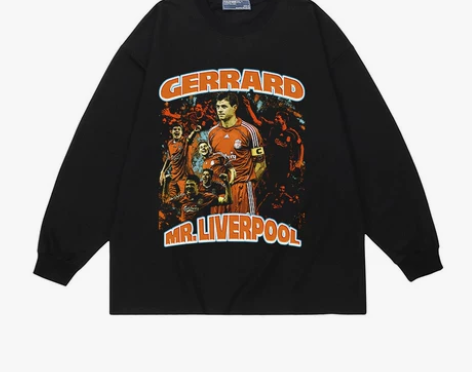 水洗复古杰拉德Steven Gerrard...