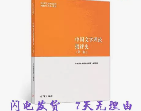 二手中国文学理论批评史第二2版高等教育出版...