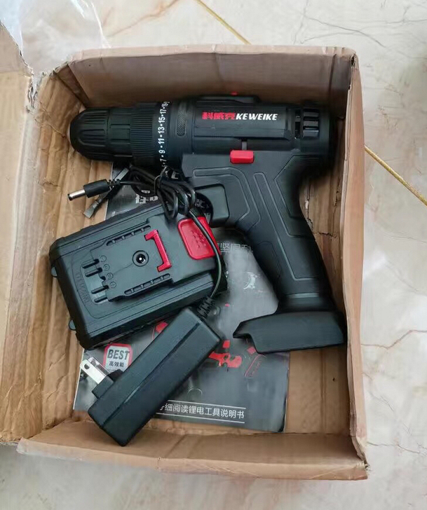 全新包邮!家用充电钻全新手电钻充电钻大功率...