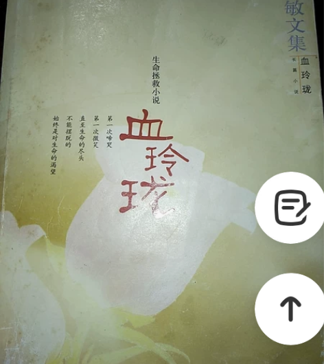 生命拯救类小说正版著名作家毕淑敏 血玲珑+...